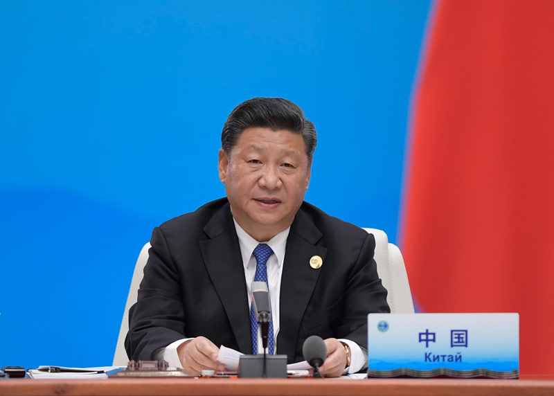 上海合作组织青岛峰会举行 习近平主持会议并发表重要讲话(图3) 上海合作组织青岛峰会举行 习近平主持会议并发表重要讲话(图3)