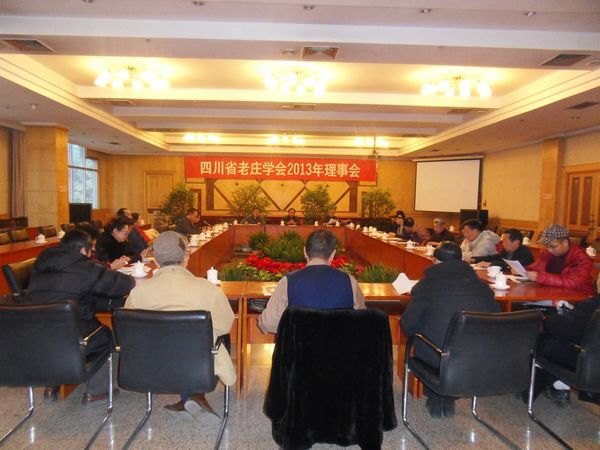 受邀在西南财大参加学会理事会议并作主题发言(图1)