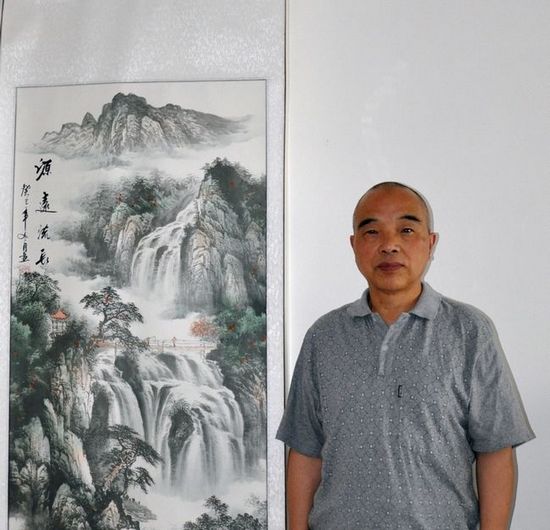 书法家、“儒佛道禅”一笔书国家版权人单成武先生到我单位做客(图1) 书法家、“儒佛道禅”一笔书国家版权人单成武先生到我单位做客(图1)